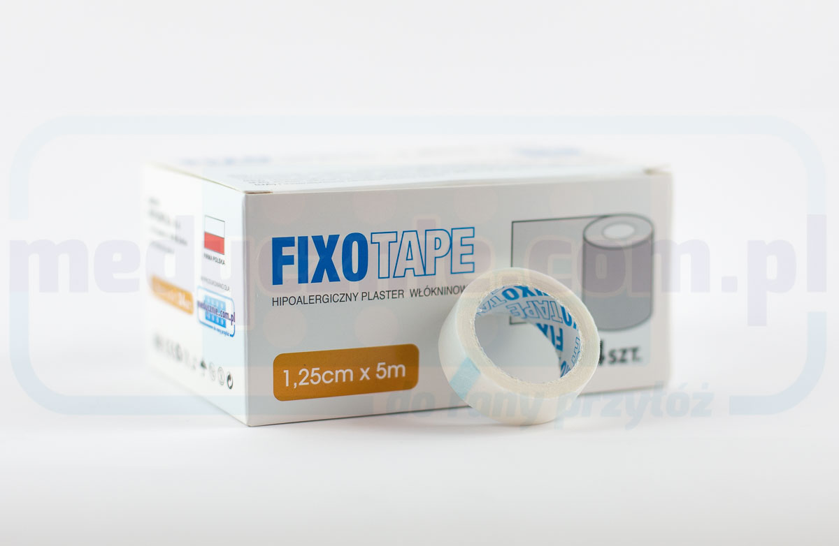 FIXOTAPE гіпоал. нетканий пластир 1,25см*5м 1шт
